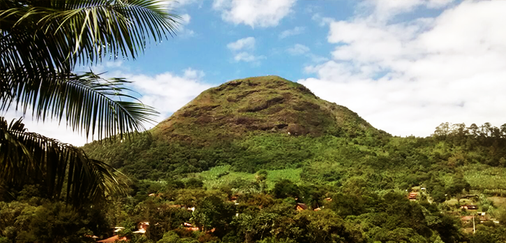 Vista das montanhas